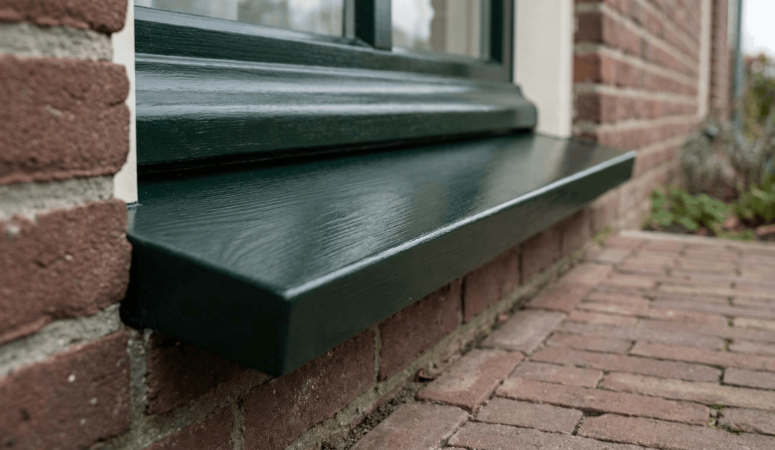 Voorbeeld van houtrot renovatie en reparatie van kozijnen